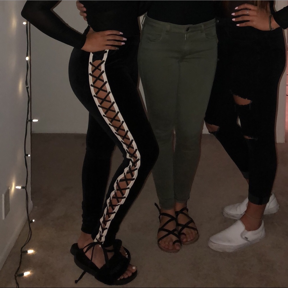 Puma skinny sweat pants